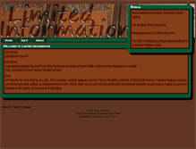 Tablet Screenshot of limitedinformation.net